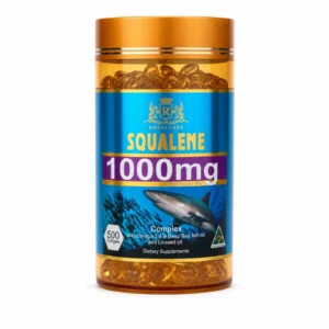 Royal Care Squalene 1000mg 500 Softgels packaging version 1, front view