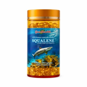 Goodhealth Squalene Super Complex Formula 500mg 500 Capsules, front view