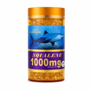 Healthmore Squalene 1000mg 500 Softgels, front view