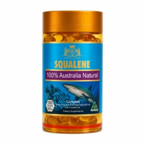 Royal Care Squalene 500mg 100 Softgels packaging version 1, front view