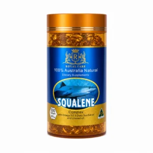 Royal Care Squalene 500mg 500 Softgels, front view