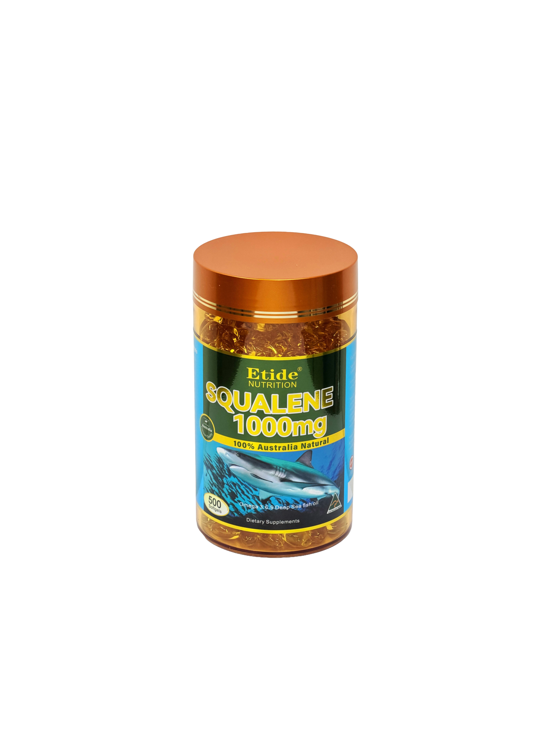 Etide Nutrition Squlaene 500Softgels 1000mg